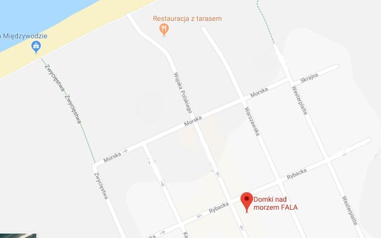 Domki Fala Międzywodzie Eksteriør billede
